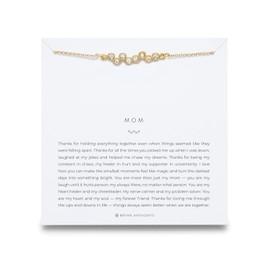 Bryan Anthonys Mom Necklace, 14K Gold Necklace for Women, Pendant, Adjustable Length
