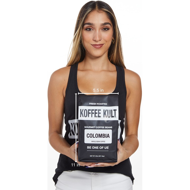 Koffee Kult Colombian Huila Fresh Coffee Beans - Whole Bean