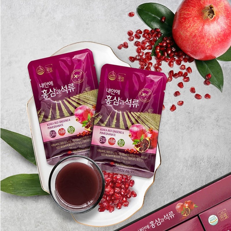 Daedong Koryo Ginseng Inside Red Ginseng and Pomegranate 50mlx30 Packets