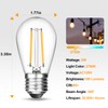 BRIMAX 6 Pack 2W LED Light Bulbs,Equivalent to 15W-20W,Low Watt