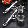 Stainless Steel Potato Ricer and Masher Ricer Stainless Steel Fruit