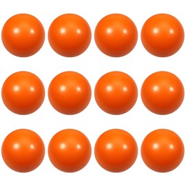 Kymqlyw 12 Pcs Orange Foam Stress Ball Squeeze Stress Relief Balls for Kids and Adults Hand Exercise Sensory Squishy Relief Toys for Anxiety ADHD Autism （Orange）