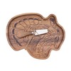 C&F Home Turkey Serving Board with Spreader Set of 2