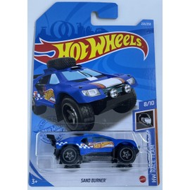 Hot Wheels - 2021 Sand Burner - HW Race Team 8/10 [Blue] #233/250