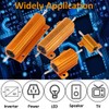 ETOPARS 3 Pcs 100W 4 Ohm 5% Aluminium Casing Wirewound