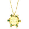 Confede Together In Paris Inspired Lost Princess Flower Necklace Emerald