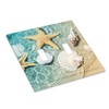 Nijuodnijir Decorative Switch Plates Beach Starfish Ocean Conch Cameo Shell