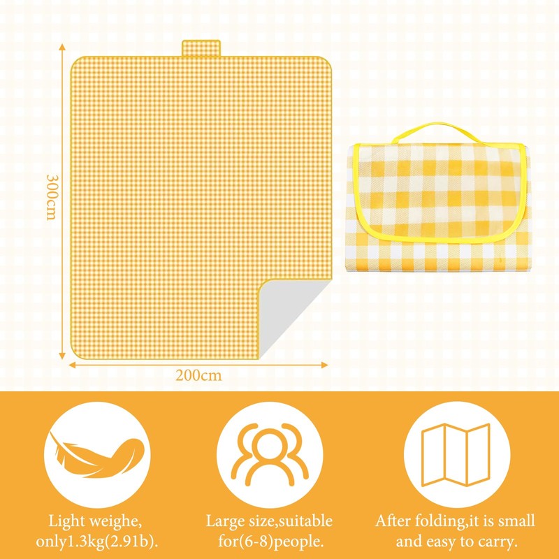 Katslyn Picnic Waterproof 200 X 300cm Extra Large Picnic Mat