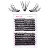 Cluster Lashes 30D+40D Individual Lashes 240pcs DIY Eyelash Extension D