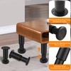 Yoposeo 4 PCS Adjustable Round Furniture Legs 7-12.2 inch [with