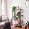 Juinte 3 Pcs Fake Hanging Plant with Pot Faux Pothos