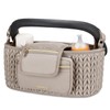 mommore Stroller Organizer with Insulated Cup Holders, Adjustable Stroller Caddy