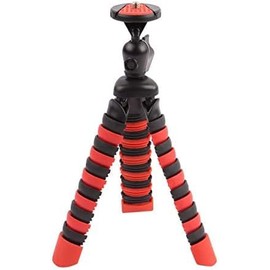 Acuvar 8" Flexible Tripod Stand for Cameras and Cellphones, Compact Mini Tripod for Video Recording, Vlogging and Travel Photography