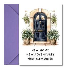 LimaLima New Home Card Congratulations Housewarming New Adventures New Memories