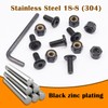 weideer 28pcs 1/4-20 x 2 Nuts and Bolts Kit, Stainless