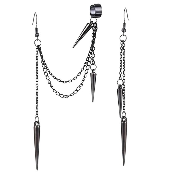 ZAMXHUG Earrings - 1 Pair Punk Drop Earrings, Men's Earrings,