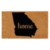 Calloway Mills 102431830 Georgia Doormat, 18" x 30", Natural/Black