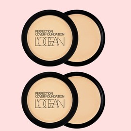 Rossen L’Ocean Cover Foundation, No. 23 Natural Beige, 2 pcs. / 로쎄앙 커버파운데이션, 23호 네추럴베이지, 2개