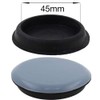 Lifeswonderful - 4x EasyMove PTFE Teflon Glider Furniture Castor Cups