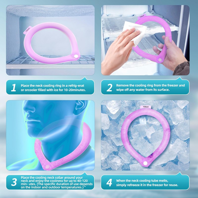 Cold packs1 Neck Cooling Tube (Red)