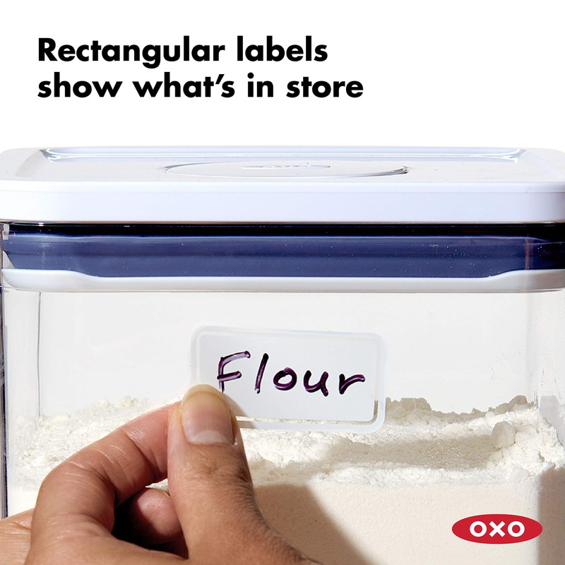 OXO Good Grips POP Container Removable Labels,White