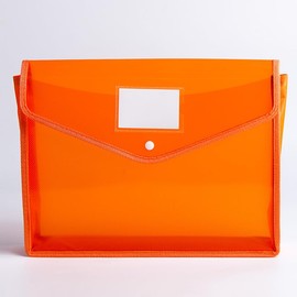 b Organizador de documentos con botón, bolsa de documentos transparente impermeable, carpeta de archivos ampliable con letra A4 para organización de  
