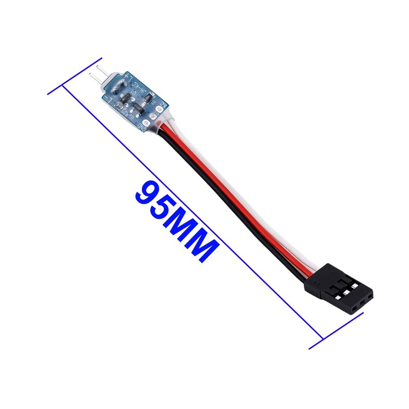 TCRC 2PCS RC Light Control CH3 Multi-Mode LED Light Control