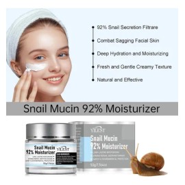 Hidratante Facial Diario Con Mucina De Caracol Con 92% De Mu