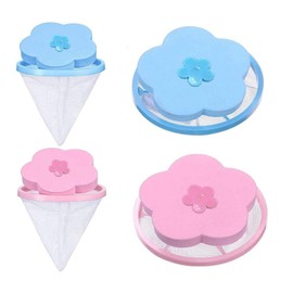 Youery Pet Hair Remover for Laundry, Pack of 4 Pet Hair Remover, Washing Machine, Lint Catcher for Washing Machine, Hair Filter Bag for Washing Machine for Removes Pet Hair, Lint