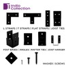 National Hardware ‎N800-019 Joist Hanger, Black