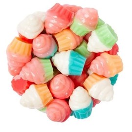 Smarty Stop 3D Gummy Candies Gathering (Cupcake, 1 pound (Pack of 1))