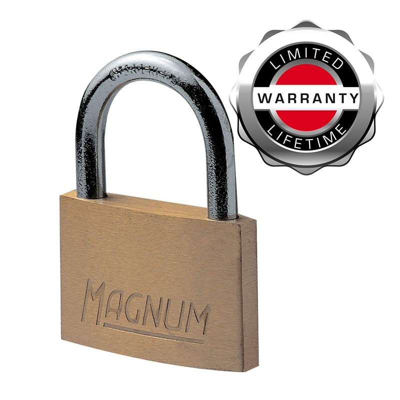 Master Lock CAD50 Magnum Padlock with Brass Body and Key,