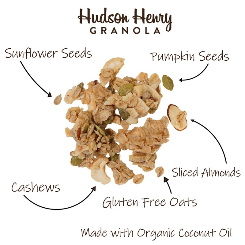 Hudson Henry Granola, Cashews & Coconut - 12 oz. package,