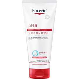 🌿 Eucerin pH5 Light Crema Gel – Hidratación para Piel Seca y Sensible | 200 ml Textura ligera | Protección duradera | Sensación de frescura inmediata