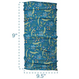 Karma Digital Camo Headband for Women - Wide - Fabric Headband and Stretchy Hair Scarf - Black