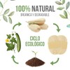 10 Esponja Vegetal Exfoliante Lufa 100% Natural Limpieza Corporal Elimina