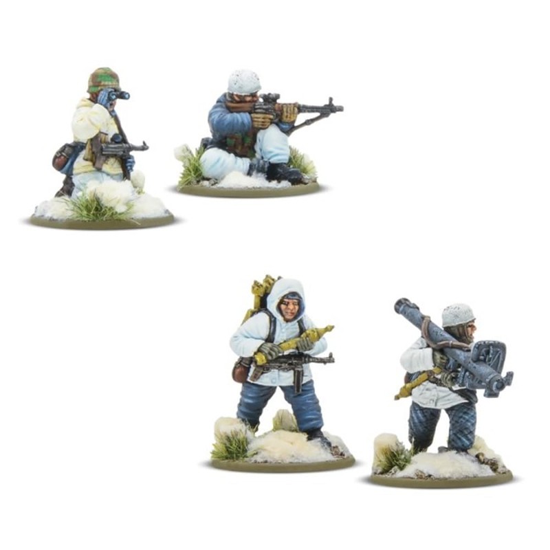 Bolt Action: German: Fallschirmjager (Winter) Starter Army