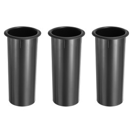 sourcing map 5 Pcs Speaker Cabinet Port Tube, 2.6 x 7 Inch Speaker Port Tube for Bass-Reflex, Bass Woofer, DIY Speaker Projects, Bass Enhancement