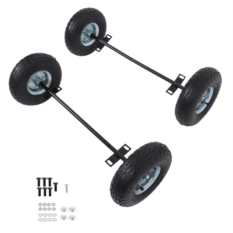 raseparter Wheel Kit Replacement for 9000 8750 6500 Watt Black