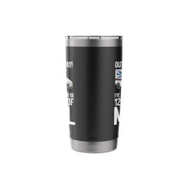 12 Hours Of Mail Funny Mailman Postal Worker Mail Carrier Stainless Steel Insulated Tumbler