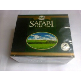 Safari Pure Kenya Tea - 50ct Enveloped Tea Bags