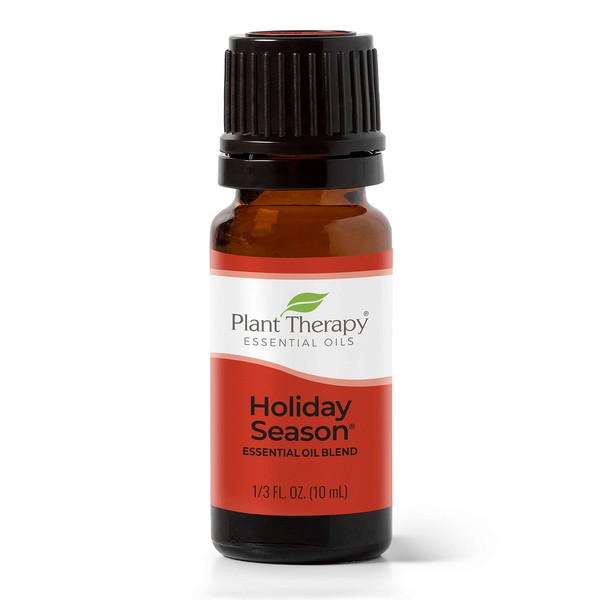 Plant Therapy Holiday Season Synergy Essential Oil 10 mL (1/3 oz) 100% Pure, Undiluted, Therapeutic Grade