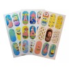 Rainbow decal nails Sticker Nails Tatto Uñas Bob Esponja 6