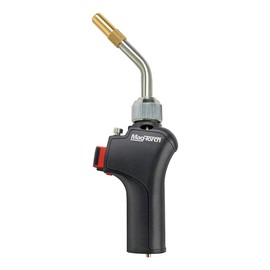 Mag-Torch® MagFlame™ 360 Torch - High Output Swirl Flame, 360° Swivel Burn Tube, Propane or MAP-Pro Torch for Soft Soldering, Woodworking, Light Brazing, and Auto Work