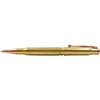 Caliber Gourmet Bullet Ball Point Tactical Pen, Brass Structure, Twist