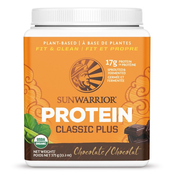 Sunwarrior Classic Plus Protein, Chocolate / 375 grams