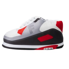 Flamingueo Slippers - Slippers, Plush Slippers, Fluffy Slippers, Funny Slippers, Women's Slippers, Men's Slippers, Winter Slippers, One Size, red