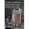 ontto Metal Leather Car Key Fob Cover Fit for Volvo