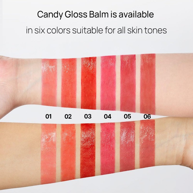 YNM Candy Gloss Balm 3g (04 PEONY BERRY, 3g)