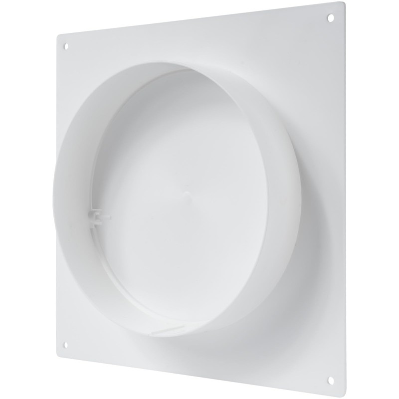 Vent Systems 6" inch Air Vent Duct Connector Flange Straight